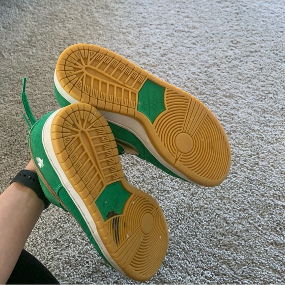 Nike SB Dunk Low Pro ST. Patricks Day 2022 Sneakers Men’s 6.5 - Picture 6 of 9